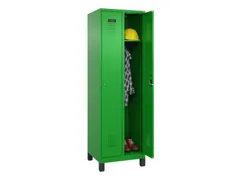 locker,HxBxD 1950x600x500mm,2vak,vak B 300mm,cil.-slot,voeten