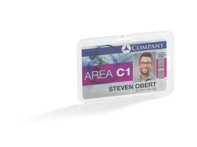 Kaarthouder PERMANENT Transparant