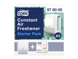 Tork 976000 Constante Luchtverfrisser Start Pakket Elevation Wit
