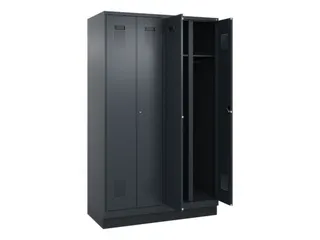 locker voor scheiding van kleding,HxBxD 1950x1200x500mm,4vak - 1