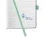 Carnet de notes Sigel Jolie Beauty A5 hardcover ligné 'whitened leave
