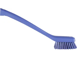 Vikan Hygiene smalle borstel Paars lange steel - 1
