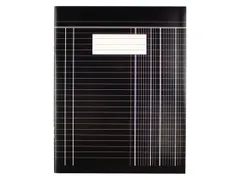 Boekhoudschrift Kangaro 40 bladzijden, 165x210mm zwart, 70 grams chloo