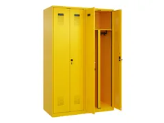 PBM-locker,HxBxD 1850x1200x500mm,4vak,vak B 300mm,draaigrendel