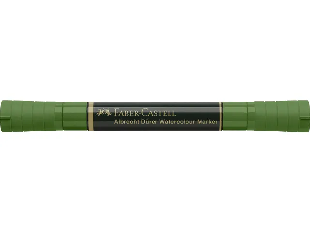 Aquarel marker Faber-Castell Albrecht Dürer 167 permanent olijfgroen