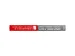 Naambordje Move it rood 80x40x8mm