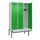 locker met bank,HxBxD 2120x1200x815mm,3vak,vak B 400mm,draaigrendel
