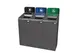 Configure Recyclingstation Mixed Recycling Engels 57 Liter Antraciet Z
