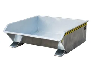 mini-kiepbak,HxLxB 450x1385x1280mm,0,46m³,draagverm. 1000kg,verzinkt - 1