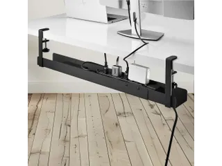 Kabelgoot voor onder Bureau Zwart - 1