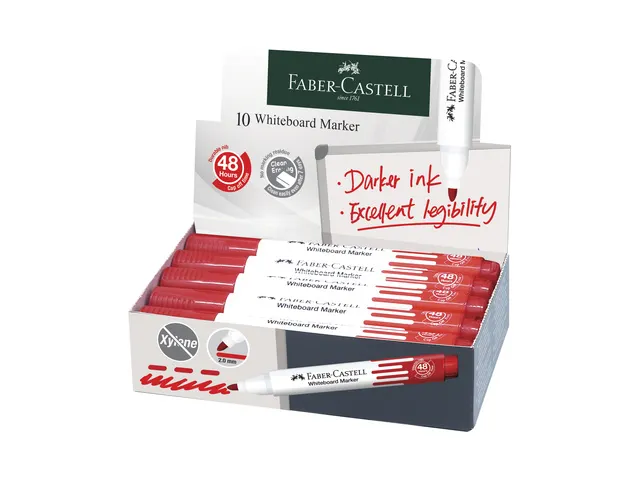 Whiteboardmarker Faber-Castell rood