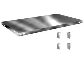 legbord,v. magazijnstelling,BxD 1000x600mm,vakl. 140kg,verzinkt - 3