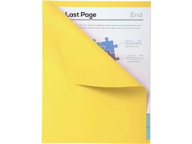 Exacompta Dossiermap A4 Forever Foldyne Geel