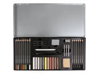 Tekenset Eberhard Faber Artist Color bliketui 37 stuks - 2