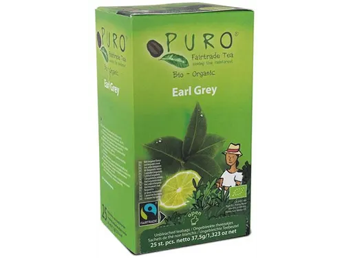 Puro Bio thee Earl Grey fairtrade 25 zakjes