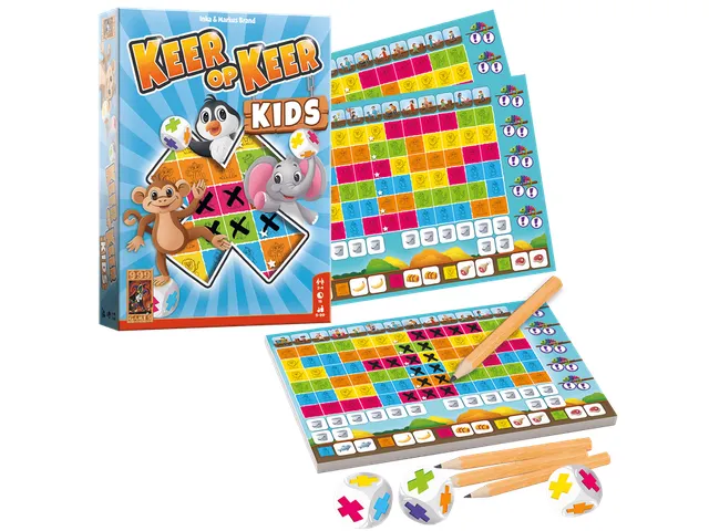 999Games Keer op Keer Kids dobbelspel 5+