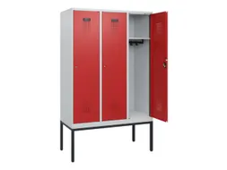 schoollocker,HxBxD 1950x1200x500mm,3vak,vak B 400mm,cil.-slot