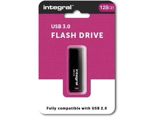 Black Usb 3.0 Flash Drive 128Gb Zwart