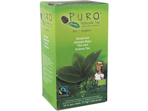Bio Groene Thee Fairtrade 25 zakjes
