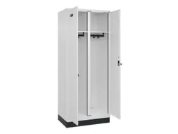 locker voor scheiding van kleding,HxBxD 1950x800x500mm,2vak