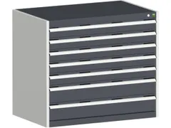 ladekast,HxBxD 900x1050x650mm,7lade(n),lade voor normale belastingen