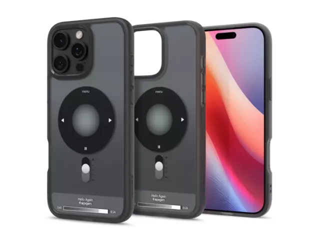 Spigen Ultra Hybrid MagSafe iPhone 16 Pro hoes zwart