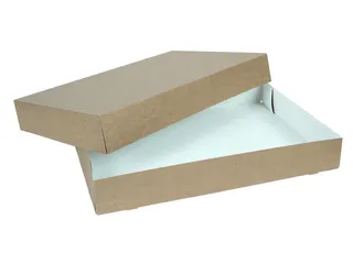 Cateringdoos IEZZY 55cm plasticvrij bruin 10 stuks - 3
