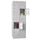 lockerkast,RAL 7035,HxBxD 1850x600x500mm,2x5vakken,vak B 300mm