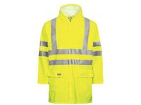 Regenjas FR-LR55 Fluorgeel Vlamvertragend, Maat 3EL