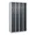 dubbeldekse locker,HxBxD 1850x1000x500mm,4x2vak.,vak B 250mm