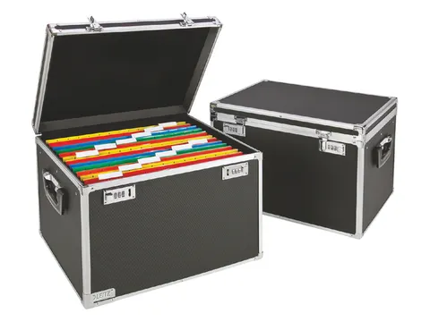 Hangmappenkoffer Leitz A4 Zwart