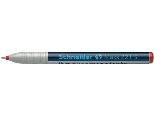 Universele marker Schneider Maxx 221 S non-permanent rood