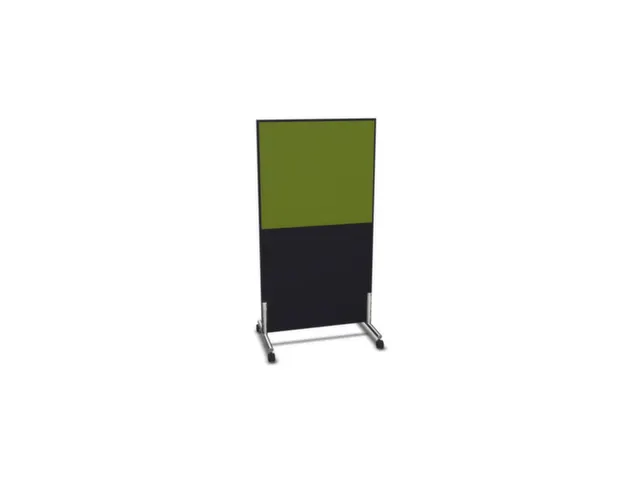 scheidingswand,HxB 1545x800mm,CC-zwart,BN7048-groen