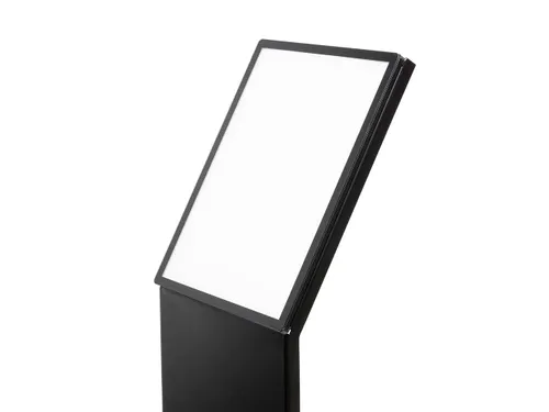 Verlichte Brochure Standaard LED Slide In A4 Zwart