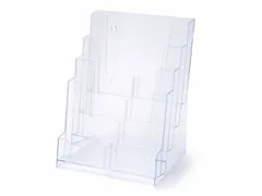 Folderhouder Balie of Wand 4x A4 Staand