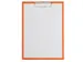Porte-bloc Maul A4 portrait PVC néon orange