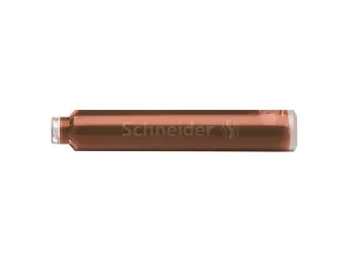 Inktpatronen Schneider pastel Cognac doos 6st. - 3