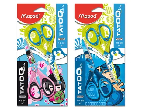 schaar Tatoo Child blister met 2 stuks