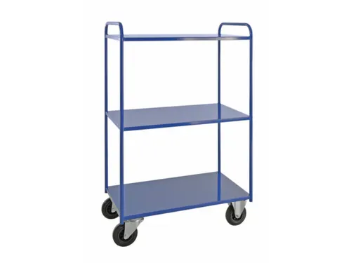 etagewagen,draagverm. 400kg,3etage(s),laadvl. LxB 940x540mm,staaletage