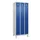 locker,HxBxD 1950x750x500mm,3vak,vak B 250mm,draaigrendel,voeten
