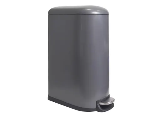 Pedaalemmer Rectangular 40 Liter Mat Grijs