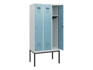schoollocker,HxBxD 1950x900x500mm,3vak,vak B 300mm,cil.-slot - 1