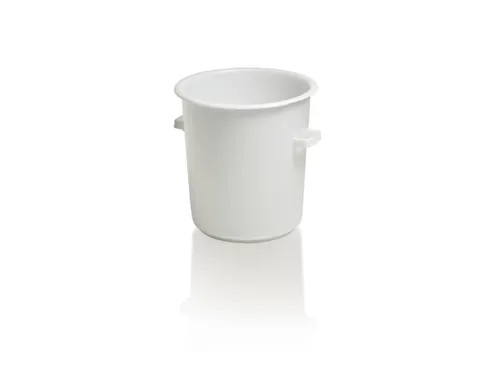 ton,HxØ 530x515mm,75l,HDPE,naturel wit