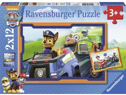 Puzzel Paw Patrol in actie 2x12 stukjes
