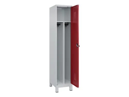 locker voor scheiding van kleding,HxBxD 1950x400x500mm,1vak