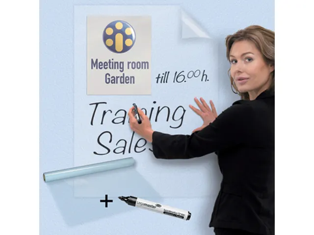 Legamaster Magic-Chart Clearboard Folie 60x80cm Transparant 25 vel