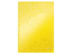 Notitieboek Leitz WOW A4 lijn geel