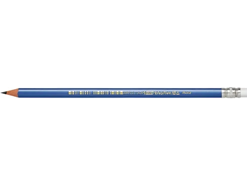Potlood Bic Evolution driehoekig HB met gumtop