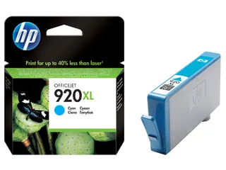 HP 920XL Inktcartridge CD972AE Blauw High Capacity Origineel - 1