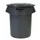 universele container,208l,HxØ 840x675mm,romp PE grijs